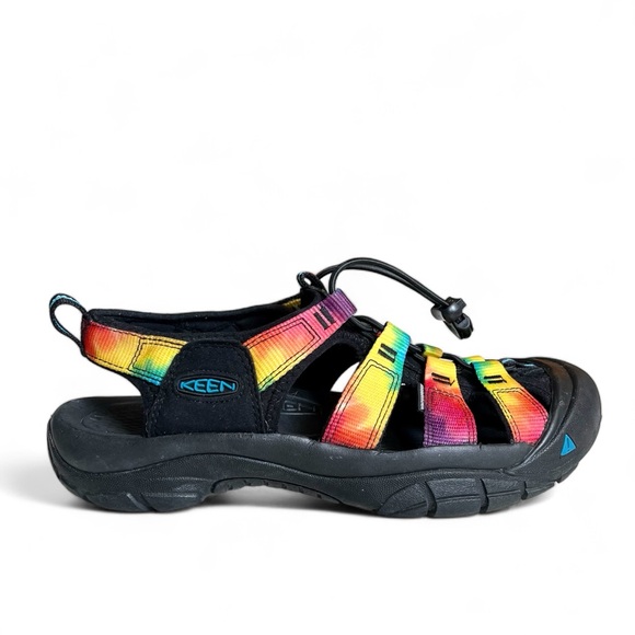 KEEN Newport H2 Retro Original Tie Dye Rainbow Pride Sandals Womens Size US 10 - Picture 6 of 12